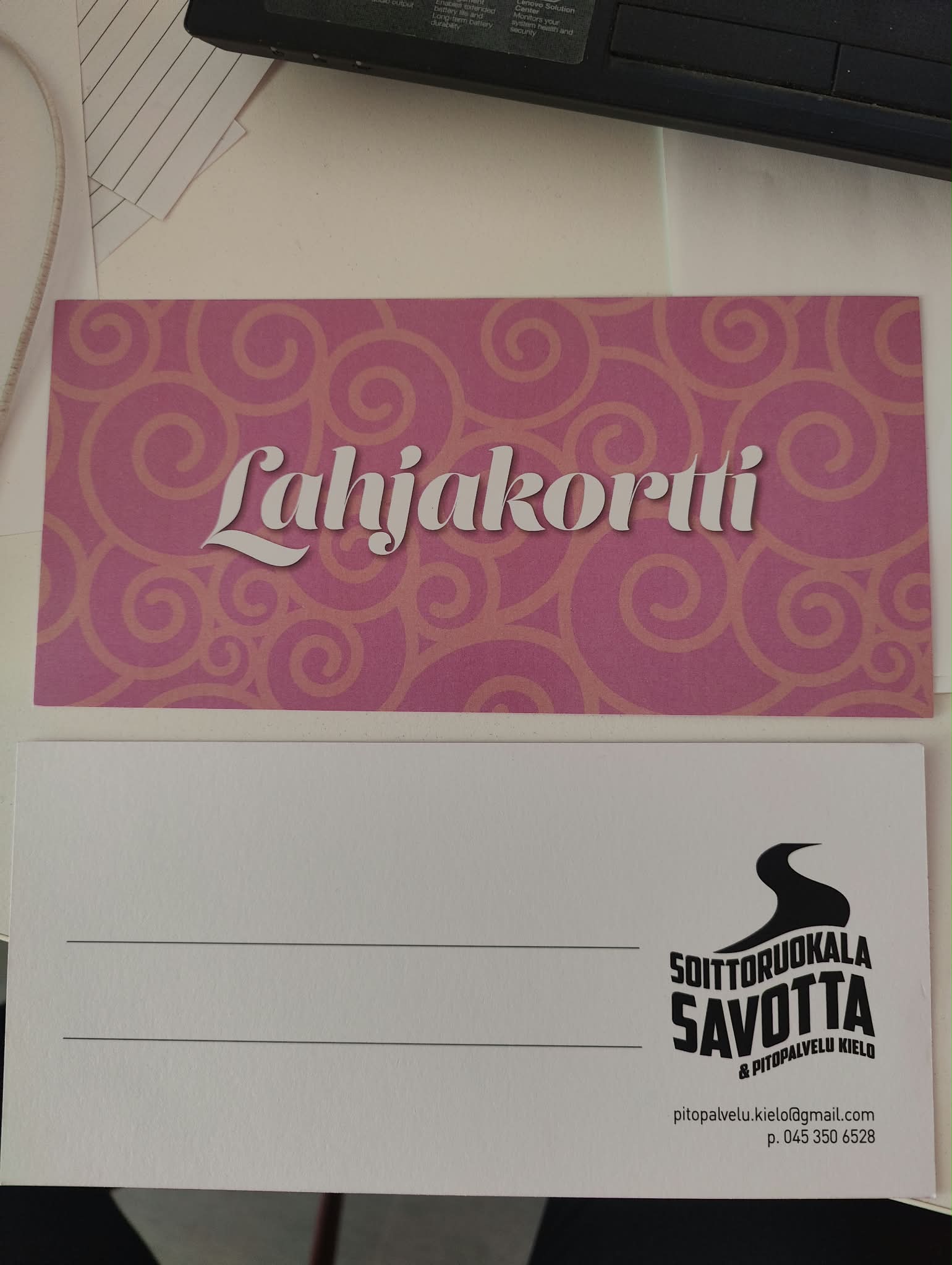 Lahjakortti